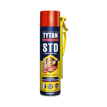 Пена монтажная ТИТАН STD ЭРГО (750мл). Артикул тов-203232