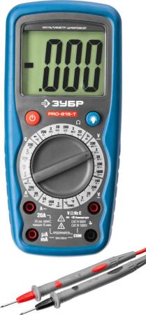 Мультиметр ЗУБР PRO-815-Т цифровой 59815-T. Артикул 59815-T