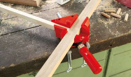 Струбцина угловая 2x55, зажим 1 винтом BESSEY BE-WS3. Артикул BE-WS3
