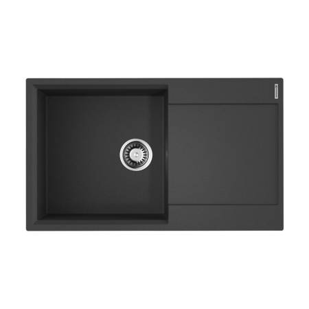Кухонная мойка Omoikiri Daisen 86-BL Artgranit/черный 4993700. Артикул 4993700