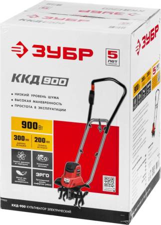 Электрический культиватор ЗУБР 900 Вт ККД-900. Артикул ККД-900