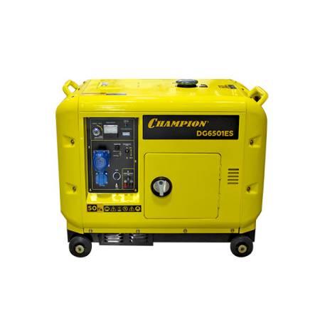 Дизельный генератор CHAMPION DG6501ES+ATS. Артикул DG6501ES+ATS