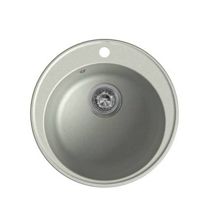 Мойка кухонная кварцевая LEX Lugano 480 Space Gray RULE000006. Артикул RULE000006