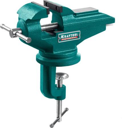 Стальные настольные тиски KRAFTOOL MINI 65 мм 32713-75. Артикул 32713-75