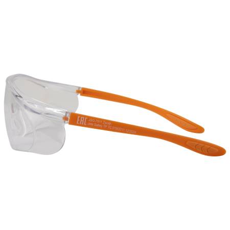 Прозрачные очки из ударопрочного поликарбоната JETA SAFETY JSG-7911. Артикул JSG-7911