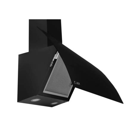 Вытяжка кухонная наклонная LEX Plaza GS 600 Black CHTI000365. Артикул CHTI000365