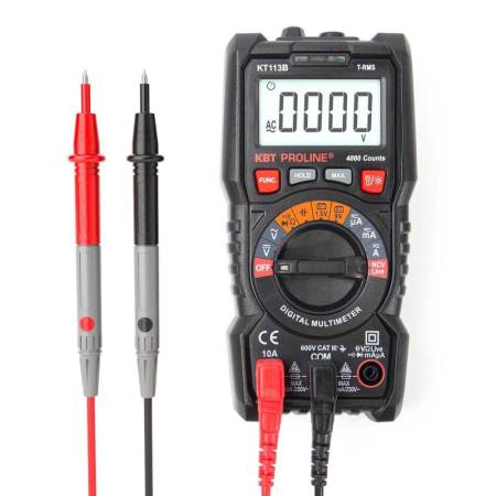 Мультиметр цифровой КВТ KT 113B серия PROLINE арт. 79125. Артикул 79125
