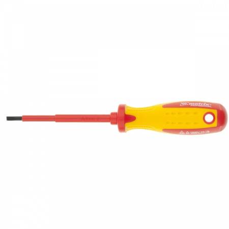 Отвертка Insulated, PH0 x 75 мм, CrMo, до 1000 В, двухкомпонентная рукоятка Matrix Professional 1292. Артикул 12924