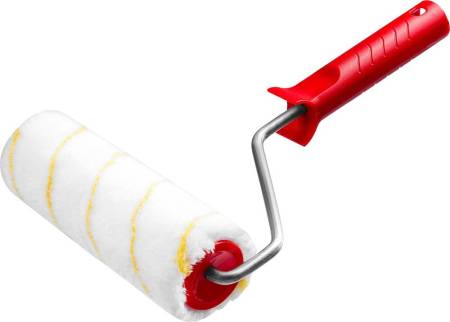 Валик малярный POLYTEX Pro 180 мм d=48 мм ворс 12 мм ручка d=8 мм MIRAX 03816-18. Артикул 03816-18