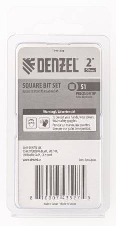 Набор бит, S1x2", 5 шт. Denzel 7711324. Артикул 7711324