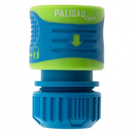 Соединитель для шланга 1/2 двухкомпонентный Palisad Luxe 66243. Артикул 66243