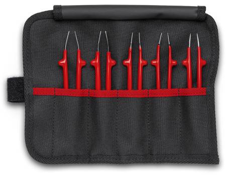 Набор пинцетов VDE, 5 пр. KNIPEX KN-920004. Артикул KN-920004