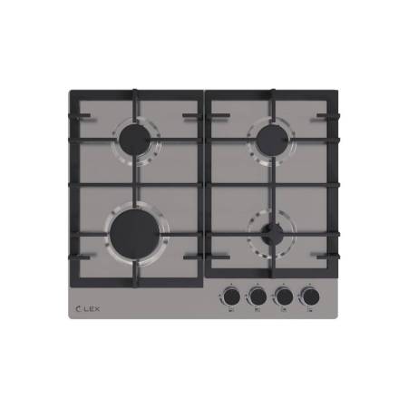 Варочная панель газовая LEX GVS 642A IX CHAO000459. Артикул CHAO000459