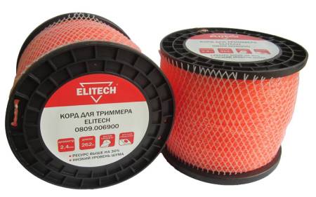 Корд для триммера 0809.006900 ELITECH 188759. Артикул 188759