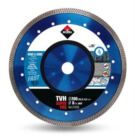 Алмазный диск Rubi TVA 125 SUPERPRO 31933. Артикул 31933