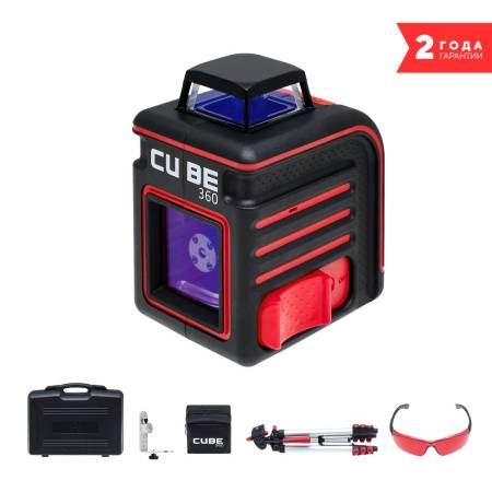 Лазерный уровень ADA CUBE 360 ULTIMATE EDITION А00446. Артикул А00446