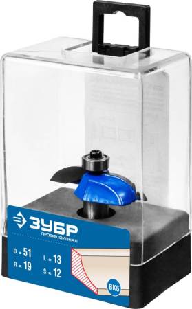 Фреза ЗУБР 51x13мм радиус 19мм фигирейная №2 28761-51. Артикул 28761-51