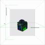 Лазерный уровень ADA CUBE 360 GREEN PROFESSIONAL EDITION А00535. Артикул А00535