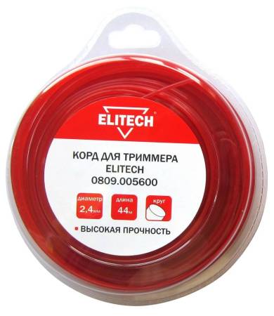 Корд для триммера 0809.005600 ELITECH 182218. Артикул 182218