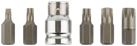 Набор бит "SPLINE" 6 шт.CrV FIT 57846. Артикул 57846
