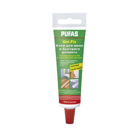 Клей для швов и быстрого ремонта Pufas Uni-Fix (0,06 кг). Артикул тов-154508