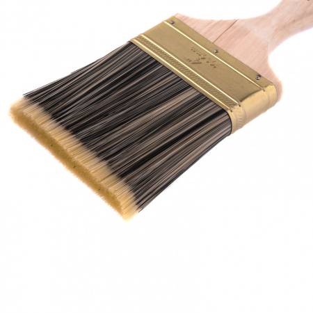 Кисть плоская Golden 4", искусственная щетина, деревянная ручка MTX 83228. Артикул 83228