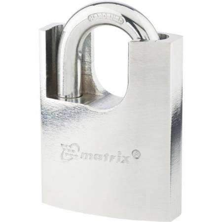 Замок навесной, защищенная дужка 60 мм Matrix 91806. Артикул 91806