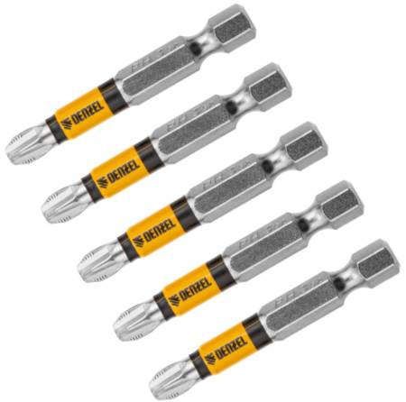 Набор бит, PH3x2", 5 шт. Denzel 7711317. Артикул 7711317