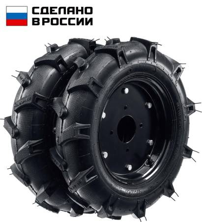 Колеса пневматические для мотоблоков, ЗУБР КП-2, 4.00-10,  набор 2 шт 707106-2. Артикул 707106-2