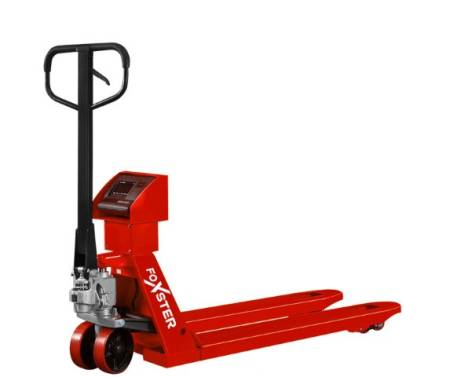 Тележка гидравлическая FOXSTER CW25 с весами CW 25-1150x550-P/P-Y. Артикул CW 25-1150x550-P/P-Y