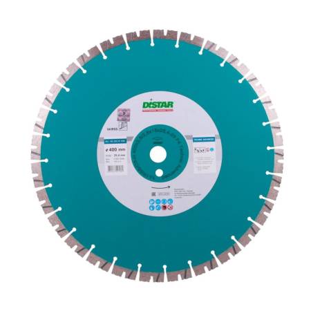 Круг алмазный 1A1RSS/C3-H 400x3,5/2,5x15x25,4-(11,5)-28  Technic Advanced DiStar 14320347026. Артикул 14320347026