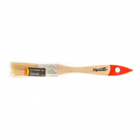 Кисть плоская Slimline 3/4" (20 мм), натуральная щетина, деревянная ручка Sparta 824155. Артикул 824155