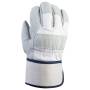 Комбинированные перчатки из кожи и хлопка JETA SAFETY JWK601-XL. Артикул JWK601-XL