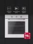Духовой шкаф встраиваемый LEX EDP 670 WH MAX TRFE100005. Артикул TRFE100005