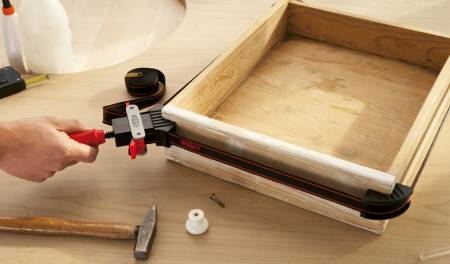 Зажим ленточный, 3.8 м, уголки адаптируемые (4 шт) в комплекте BESSEY BE-BAN400. Артикул BE-BAN400