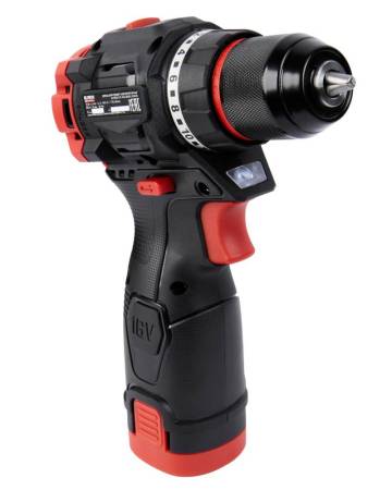 Купить Дрель аккумуляторная ELITECH HD CD 16L2 (E2201.039.01) 205715, артикул 205715 в магазине Biber-tools Дрель аккумуляторная ELITECH HD CD 16L2 (E2201.039.01) 205715. Артикул 205715