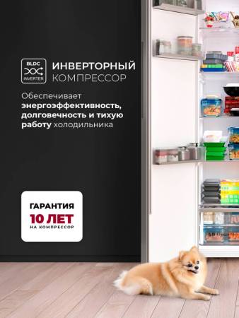 Холодильник двухкамерный отдельностоящий с инвертором LEX LSB530SlGID CHJI000012. Артикул CHJI000012