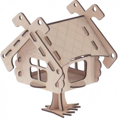Кормушка для птиц, Избушка, большая Palisad 64000. Артикул 64000