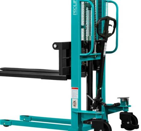 Штабелер ручной, грузоподъемность 1500 кг, высота подъема 1600 мм, PROLIFT PRO TRV1516. Артикул TRV1516