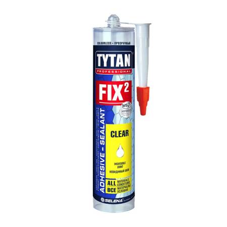 Клей-Герметик Tytan Fix Clear (0,29 л). Артикул тов-213065