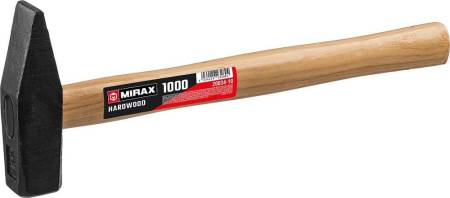 Молоток MIRAX 1000 слесарный с деревянной рукояткой 20034-10. Артикул 20034-10