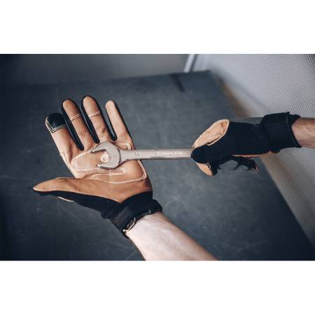 Антивибрационные кожаные перчатки JETA SAFETY JAV06-M. Артикул JAV06-M