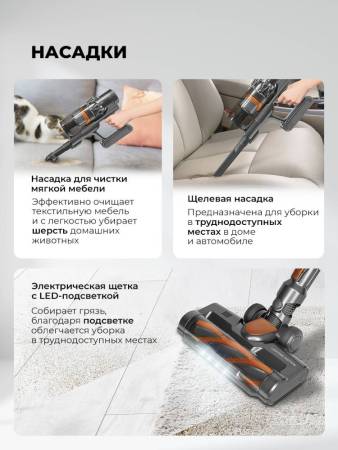Пылесос беспроводной вертикальный LEX LXVCS 7071 LXVCS7071. Артикул LXVCS7071