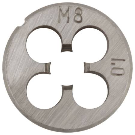 Плашка метрическая, легированная сталь  М8х1,0 мм FIT 70824. Артикул 70824