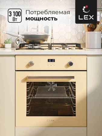 Духовой шкаф встраиваемый LEX EDP 093 IV CHAO000324. Артикул CHAO000324