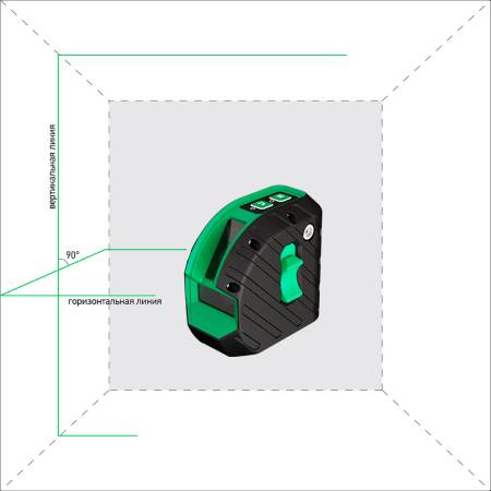 Лазерный уровень ADA ARMO 2D GREEN Professional Edition А00575. Артикул А00575