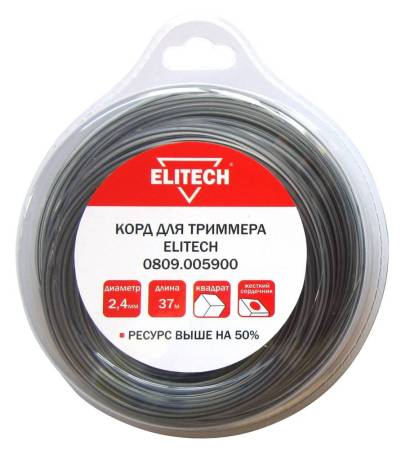 Корд для триммера 0809.005900 ELITECH 182221. Артикул 182221