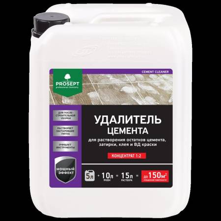 Удалитель цемента PROSEPT CEMENT CLEANER 5л., 103EX-5. Артикул 103EX-5
