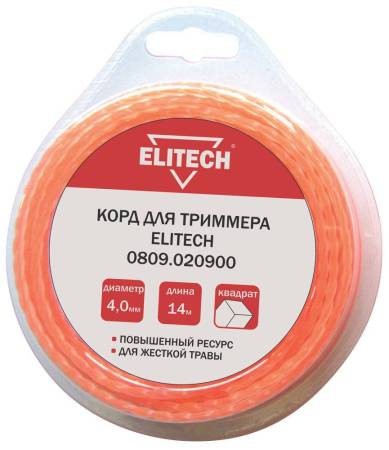 Корд для триммера 0809.020900 ELITECH 201969. Артикул 201969