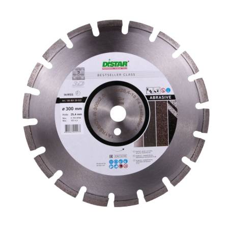 Круг алмазный отрезной 1A1RSS/C1-W 300x2,8/1,8x9x25,4-18 F4 Bestseller Abrasive DiStar 13085129022. Артикул 13085129022